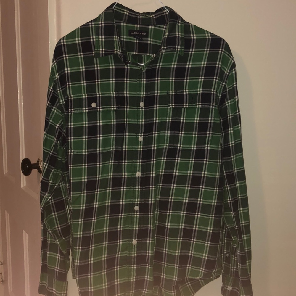 Lands’ End Button Up